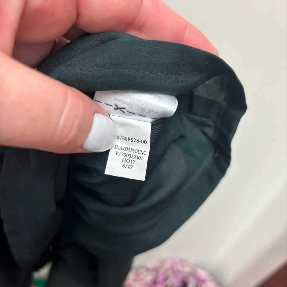 Banana Republic Asymmetrical Flounce Dress